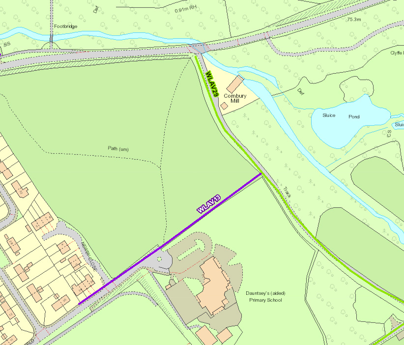 Lavington Lane Footpaths